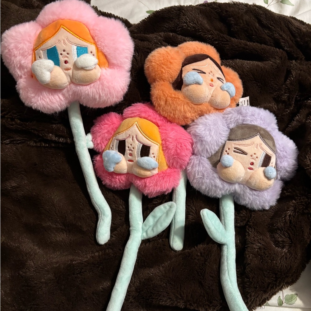 Pop Mart CryBaby Sad Club Series Plush Flowers